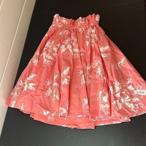SNIDEL Plumeria Pink Skirt SZ 0 - Picture 1 of 6